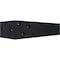 Ekena Millwork Hidden Support Steel Heavy Duty Bracket w/ Back Plate, Powder Coated Black 2 1/2"W x 12"D x 4"H BKTM02X12X04HBPBL - alternate 9